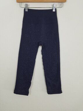 Like New Lululemon Navy Crop Legging Size 2